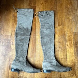 Stuart Weitzman Over The Knee Lowland Boots - Size 9.5